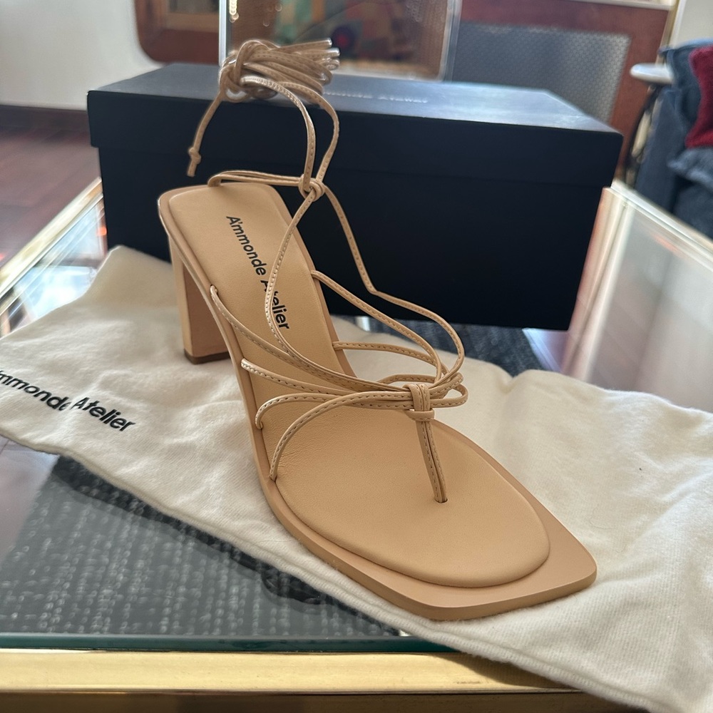 A’mmonde Atelier gladiator block heel sandals. Unboxed never worn.